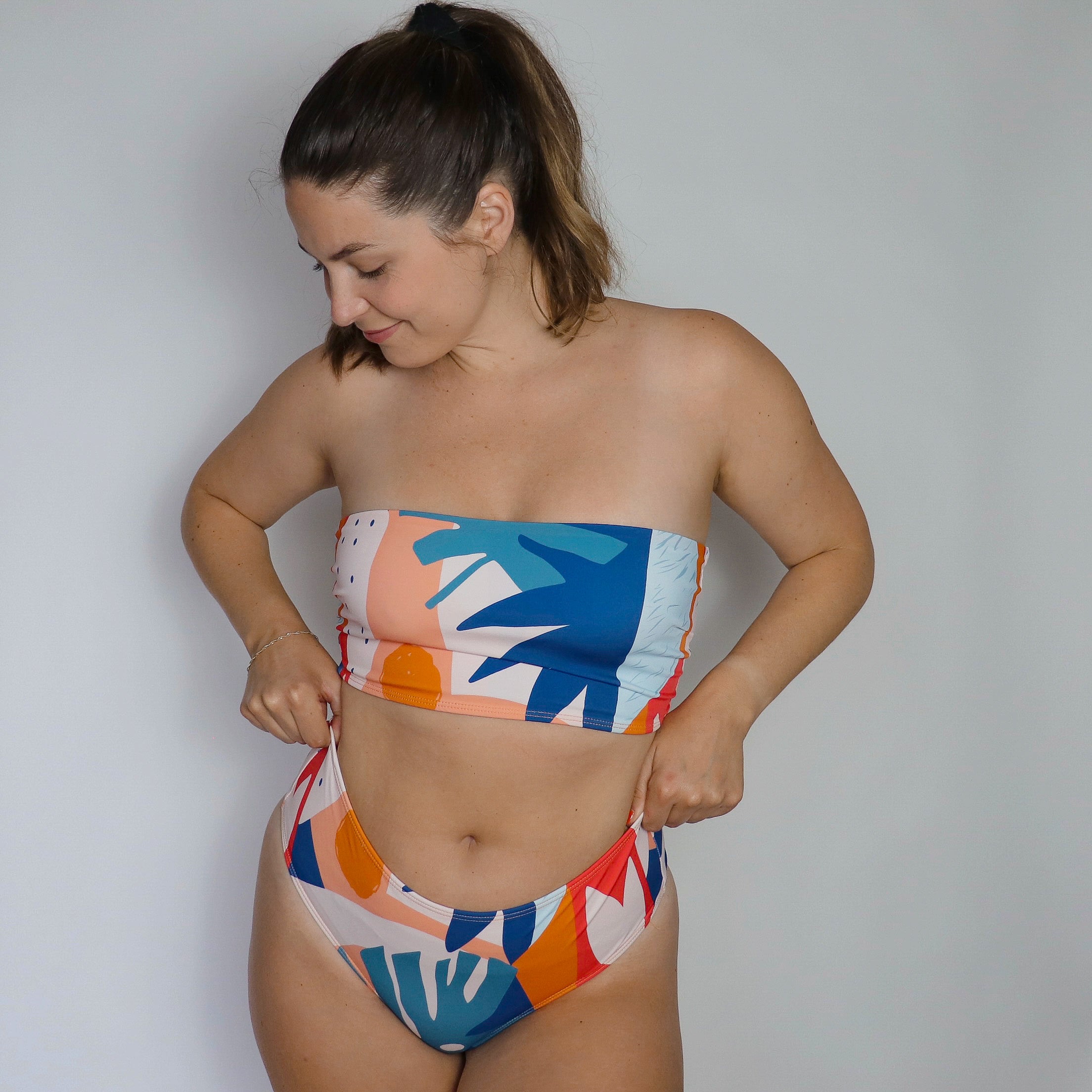 Sexy Micro Bikini Tops Bandeau Top Women Summer Swimsuit Tube Top